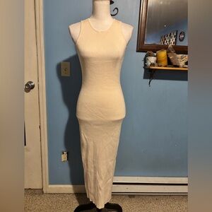 HAEOF, Ribbed, Knit, Tank Dress